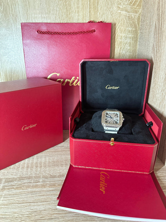 Cartier Squelette Santos